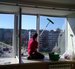 Мытье окон в однокомнатной квартире Воскресенск